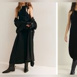 Free People NWT Free-Est Maya Sweater Top - solid black - XS Photo 5