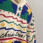 Cambridge Clothing Co. Vintage Christmas Sweatshirt Green Size M Photo 4