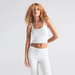 SKIMS  Soft Lounge Lace Cami in Blue Garden Print, Size X-Small Photo 1