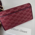 Michael Kors Mulberry Multi Jet Set Metallic Logo Wallet Crossbody Photo 2