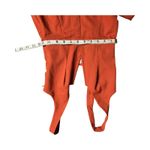 House Of CB  Natalja Red V Plunge Jumpsuit Size: XS Photo 3