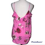 Old Navy  medium ruffle v neck tank top spaghetti strap floral print lightweight Photo 5