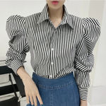 Unique Vintage NWOT! Imperial Striped Button Down Shirt - Vintage Look Photo 4