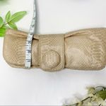 Samoe Bowtie Faux Snakeskin Clutch / Crossbody Photo 9