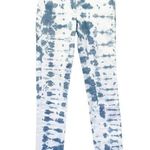 J. McLaughlin Jeans Shibori Tie Dye Slate Blue & Off-White Skinny Jeans Size 2 Photo 0