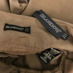 BLANK NYC Paperbag Waist Tapered Pants Pocket Twill Ankle Crop Brown Size 25 Photo 3