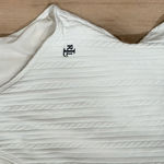 Ralph Lauren Lauren White Cable Knit Bodysuit Women’s 8 Photo 3