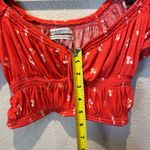 Urban Outfitters  Boho Floral Crop Top Size XS Photo 4