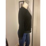 Banana Republic SIZE SMALL BLACK SHERPA FLEECE PULLOVER COZY SWEATSHIRT Photo 5