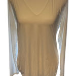 Jamie Sadock Women XL White Sunsense‎ Long Sleeve Lightweight Wicking Golf Shirt Photo 0