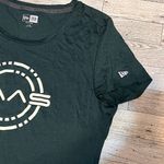New Era Womens Short Sleeve Shirt Green Logo Ladies Large Photo 5