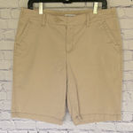 st. john's bay St. John’s Bay Classic Tan Women's Bermuda  Shorts Size Womans 14‎ Photo 0
