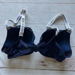 Victoria's Secret Victoria Secret T-shirt push-up full coverage navy blue  Bra 36B crochet girl Photo 4