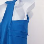 Toad & Co Blue Racerback Outdoor Dress with Pocket Shelf Bra Sleeveless Photo 4