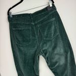 American Eagle Green Corduroy Mom Jeans Sz 14 Super Stretch Pant Photo 11