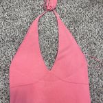 PacSun New  Pink halter crop top #croptop size large 

Coral Photo 1