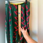 Norblack norwhite green silk harem pants size S‎ Green Photo 2