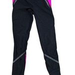 VSX Sport Knockout Tights Mid Rise Compression Mesh Reflective Pink Black XS Photo 0