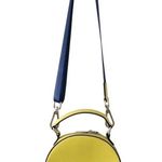 Deux Lux  Yellow Annabelle Circle Crossbody Bag Purse Photo 1