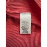 Cable & Gauge Sleeveless Ribbed Knit Sweater Coral Women's Large Rayon/Poly NEW Photo 3