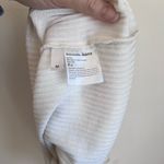 Reformation White Ribbed Long Sleeve Top Photo 4