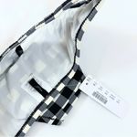 J.Crew NWT  Lowrider Bikini Bottoms - Avril Gingham Ivory Black - XXS Photo 4
