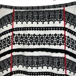 Anthropologie  TABITHA Black & White Geometric Print Pencil Skirt‎ EUC Size 2 Photo 2