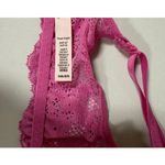 Victoria's Secret Victoria’s Secret Pink Magenta Floral Lace Diamond Straps ‘Dream Angels’ Push-Up Bra Bralette Lingerie Size 34B 💕 Photo 5