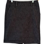 New York Clothing Co Black Denim Pencil Skirt Women’s Size 8 Photo 0