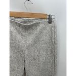 Alfani Pants Women 4 Grey White Printed Pull On Raw Hem Stretch Photo 3
