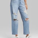 Wild Fable Blue Straight Leg Jeans Photo 0