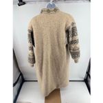 Vintage Hilda Icelandic Wool Knit Coat Sweater Jacket White Gray Iceland Size XS Photo 11