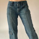 Guess Vintage Y2K Cargo Flare Jean Photo 2