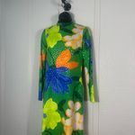 Anne Fogarty Vintage 1960s/1970s Green Dress No SZ EUC Photo 4