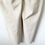 OAT | New York Jeans High Waist Wide Leg Crop Khaki Light Tan Raw Hem | 29, 8 Photo 6