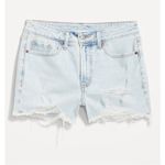 Old Navy  High Waisted 3" Ins OG Light Wash Jean Cut Off Shorts‎ 16 Yuppie NWT Photo 1