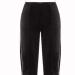 Emporio Armani Velour Casual Pants Black size 10 Photo 1
