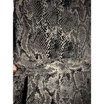 EXPRESS Snakeskin Print Sleeveless Top L Wrap Coquette Soft Goth Urban‎ Festival Party Photo 7