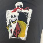 Disney Nightmare Before Christmas Juniors Graphic Tee Jack Skellington Large NWT Photo 7