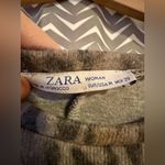 ZARA  | Animal Print Short Sleeve Sweatshirt Dress, Size M Photo 4
