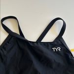 TYR Women's Solid Nylon Diamondfit Swimsuit, Black, Size 32, NWT Black Photo 4