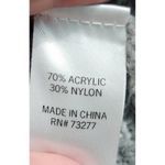 Sonoma Goods For Life Womens XL Gray Hooded Knit Sweater Top Photo 3