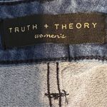 Truth + Theory Womens 22W Cropped Skinny Blue Denim Stretch Jeans w/5 Po… Photo 11