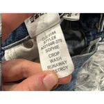 AMO Sophie High Rise Crop Jeans Runaway Destroy Wash Distressed 24 Blue Photo 4