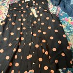 Tory Burch NWT  printed bow silk top, size 6 Photo 4