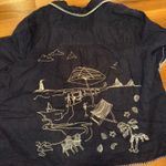 Lucky Brand Palm Tree Beach Embroidered sleep lounge Top Women's XL vacation Photo 6