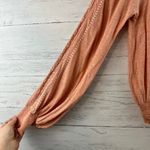Free People  Silver Lake Top in Peach Size XS Photo 5