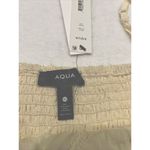 AQUA Tank Top XL Ivory Lace Bandeau Style With Straps Feminine Dainty Shirt Photo 5