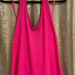 Torrid Hot Pink Glo Neon Halter Top 00 Medium 10 NWOT Photo 0