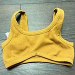 Victoria's Secret Victoria’s Secret Women’s Medium Yellow Sports Bra Photo 0